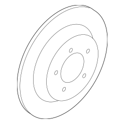 2019-2024 Subaru - Disc Brake Rotor - Subaru (26700SJ000)