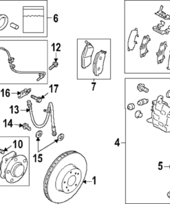 2022-2024 Subaru BRZ - Disc Brake Caliper - Subaru (26292CA012)