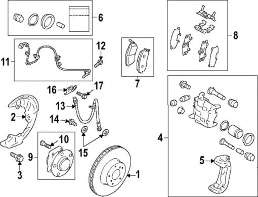 2022-2024 Subaru BRZ - Disc Brake Caliper - Subaru (26292CA012)
