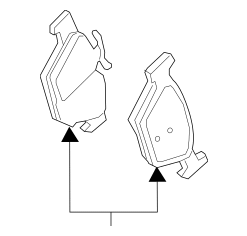 2020-2023 Subaru - Brake Pads - Subaru (26696AN00A)