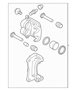 2020 Subaru WRX - Disc Brake Caliper - Subaru (26292VA100)