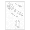 1996-2002 Subaru - Disc Brake Caliper - Subaru (26291AC0228A)