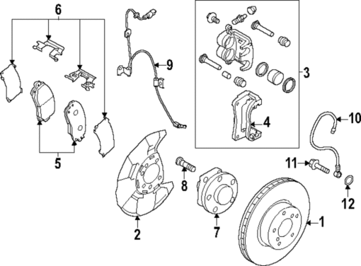 2024 Subaru - Disc Brake Rotor - Subaru (26300FN010)